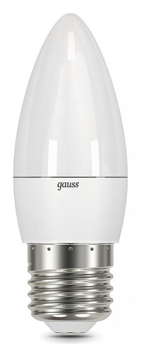 Фото Лампа светодиодная Gauss Свеча E27 9.5Вт 6500K 103102310 GA_103102310 - интернет-магазин МегаТерем в Москве