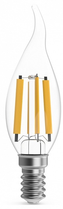 Фото Лампа светодиодная Gauss Filament E14 13Вт 4100K 104801213 GA_104801213 - интернет-магазин МегаТерем в Москве