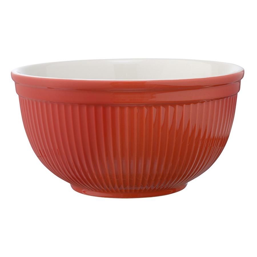 Фото Миска soft ripples, 3 л, красная (75097) - интернет-магазин МегаТерем в Москве