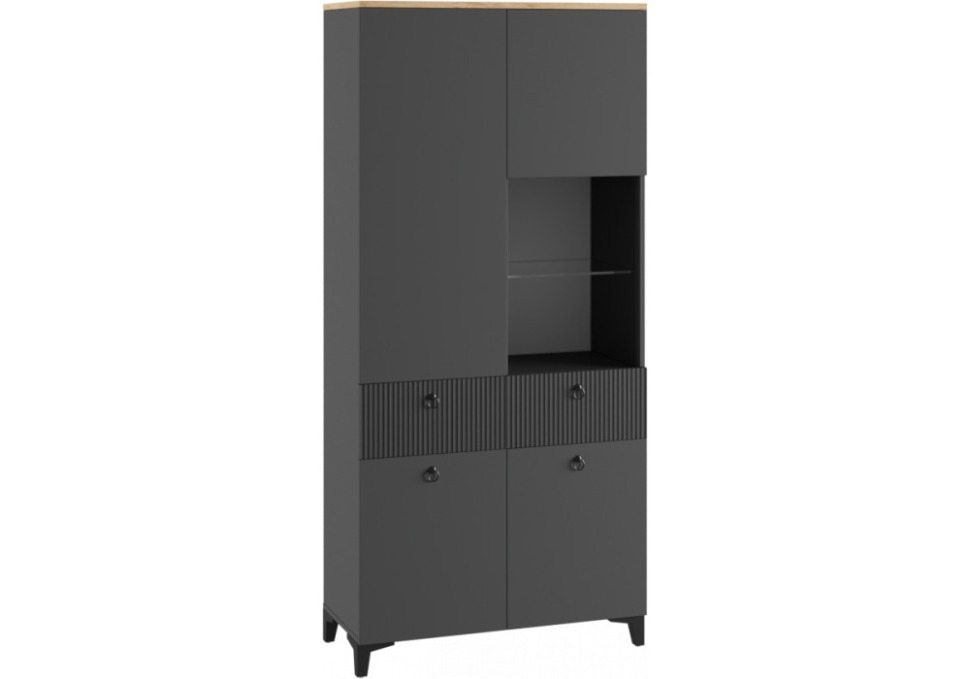 Фото Шкаф-витрина Ника WO_593598 - интернет-магазин МегаТерем в Москве