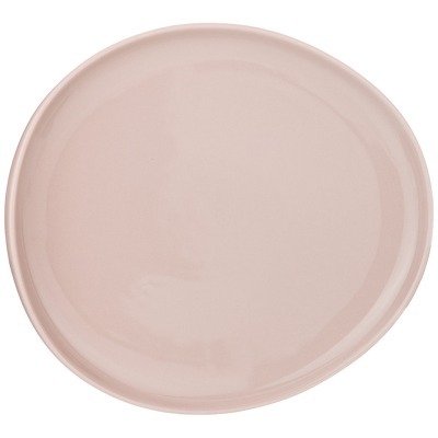 Тарелка обеденная "fusion" 27*25см, пудровая Bronco (263-1001)