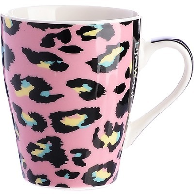 Кружка 340 мл Леопард Pink ...