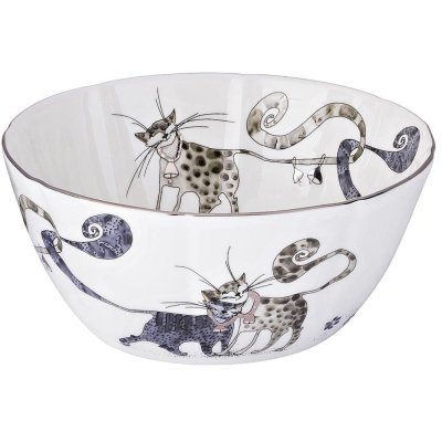 Салатник lefard котики 14*6...