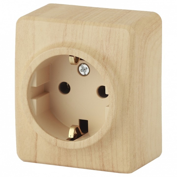 Фото Накладка для розетки с заземлением Эра Эра Эксперт 11-2203-11 ER_B0020687 - интернет-магазин МегаТерем в Москве