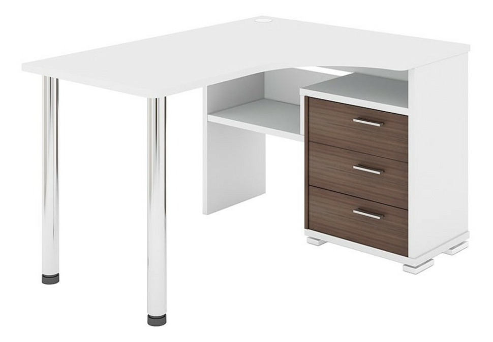 Фото Стол письменный Домино СР-132С-130 MER_SR-132S_BESH-PRAV - интернет-магазин МегаТерем в Москве