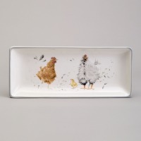 Блюдо lefard "funny hens" 28*12*3 см (358-2290) 
