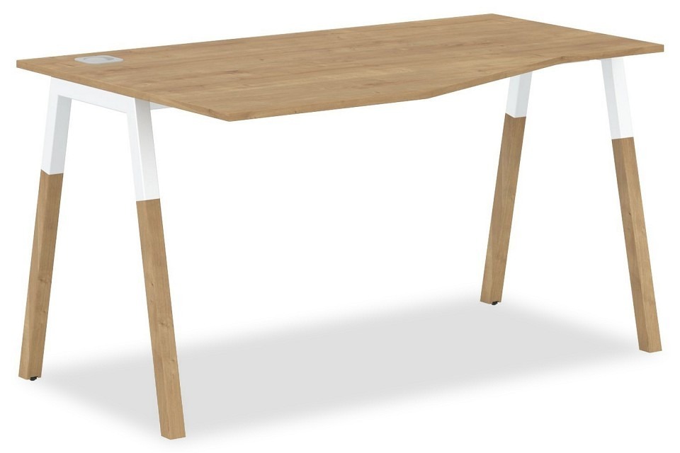 Фото Стол офисный Forta FCT 1367(L) SKY_00-07088494 - интернет-магазин МегаТерем в Москве