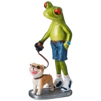 Фигурка декоративная "лягушка" 9х6,3х16,5 см Lefard (146-1999)