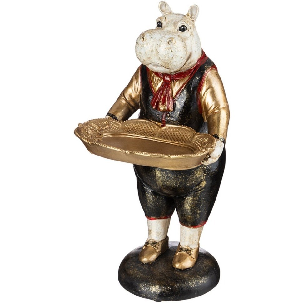 Фото Фигурка английская коллекция бегемот 18*14*29 см Lefard (774-153) - интернет-магазин МегаТерем в Москве