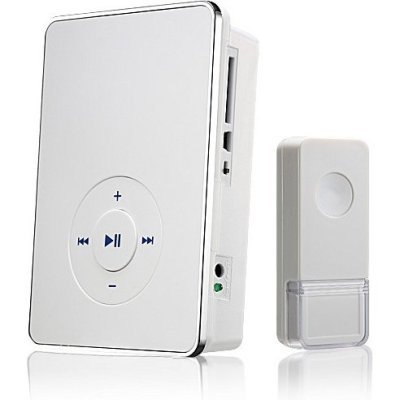 Звонок беспроводной Elektrostandard  DBQ10M WL MP3 16M IP44 белый