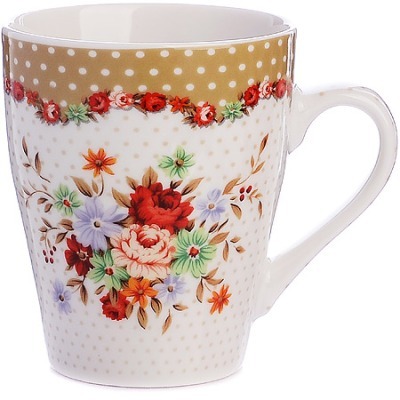 Кружка 340 мл Цветочный рай...