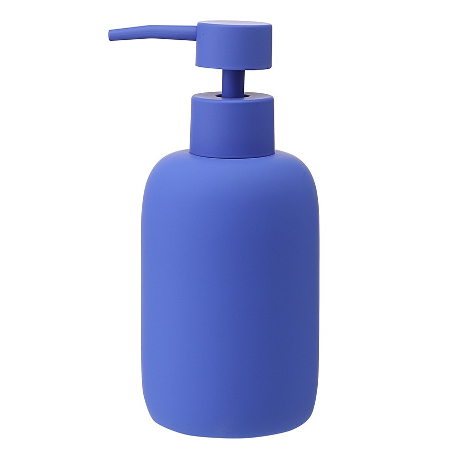 Фото Диспенсер для жидкого мыла flow, 290 мл, синий индиго (78497) - интернет-магазин МегаТерем в Москве